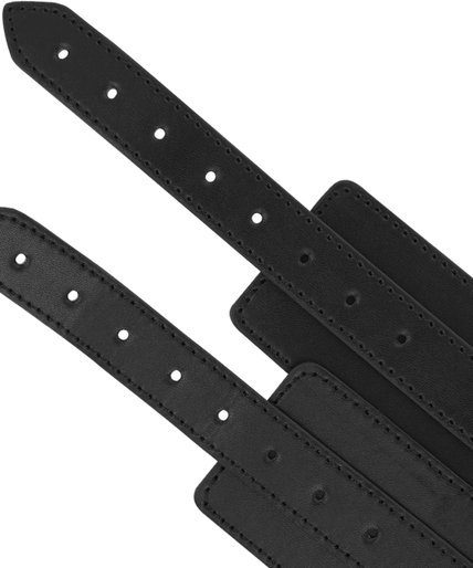 INTENSE - FETISH VEGAN LEATHER ANKLE CUFFS
