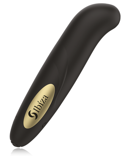 IBIZA - CLIT STIMULATOR USB CHARGER 10 VIBRATION MODES GOLDEN 13 X 2,9 CM