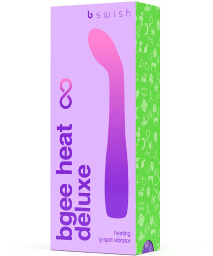 B SWISH - BGEE HEAT INFINITE DELUXE RECHARGEABLE VIBRATOR LAVENDER SILICONE