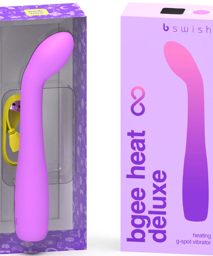 B SWISH - BGEE HEAT INFINITE DELUXE RECHARGEABLE VIBRATOR LAVENDER SILICONE