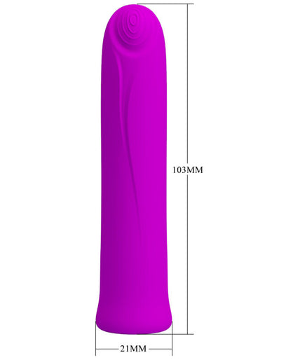 Pretty Love – Curtis Mini Super Power Vibrator 12 Vibrationen Violettes Silikon