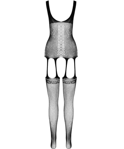 PASSION - ECO COLLECTIE BODYSTOCKING ECO BS007 ZWART