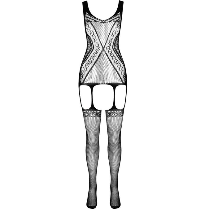 PASSION - ECO COLLECTIE BODYSTOCKING ECO BS007 ROOD