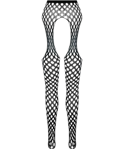 PASSION - ECO COLLECTIE BODYSTOCKING ECO S003 ZWART