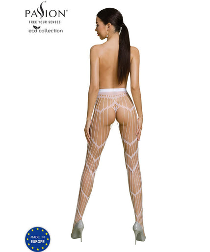 PASSION - ECO COLLECTIE BODYSTOCKING ECO S006 WIT