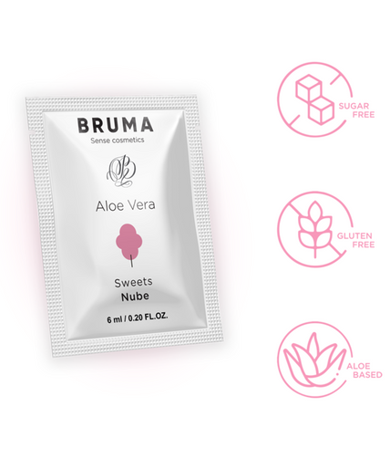 BRUMA - ALOE VERA GLIJMIDDEL MET SNOEPSMAAK 6 ML