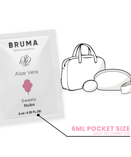 BRUMA - ALOE VERA GLIJMIDDEL MET SNOEPSMAAK 6 ML