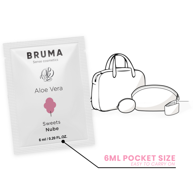BRUMA - ALOE VERA GLIJMIDDEL MET SNOEPSMAAK 6 ML