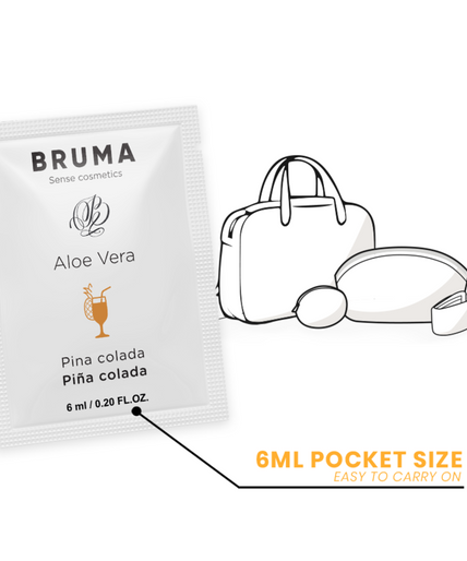 BRUMA - ALOË VERA GLIJGEL PINA COLADA SMAAK 6 ML