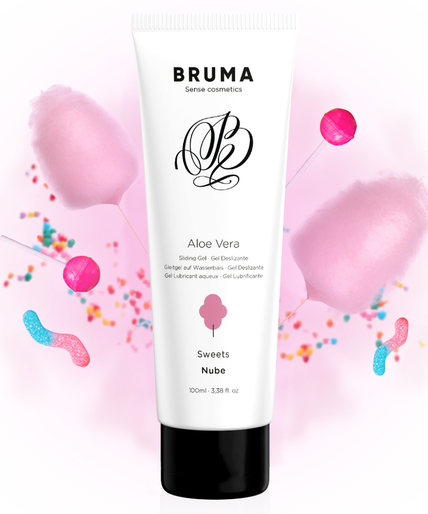 BRUMA - ALOE VERA GLIJGEL ZOETE SMAAK 100 ML