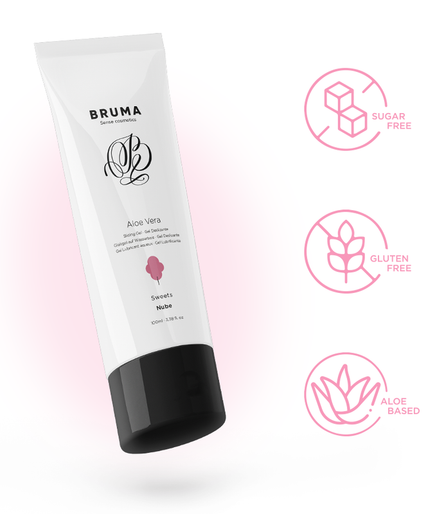 BRUMA - ALOE VERA GLIJGEL ZOETE SMAAK 100 ML
