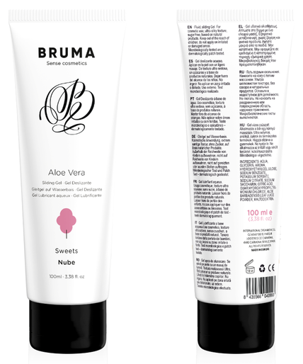 BRUMA - ALOE VERA GLIJGEL ZOETE SMAAK 100 ML