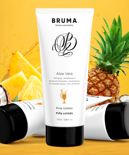 BRUMA - ALOË VERA GLIJGEL PINA COLADA SMAAK 100 ML