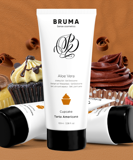 BRUMA - ALOË VERA GLIJGEL CUPCAKE SMAAK 100 ML