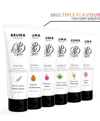 BRUMA - SATIVA ZAADOLIE GLIJGEL VERWARMEND CANNABISSMAAK 100 ML