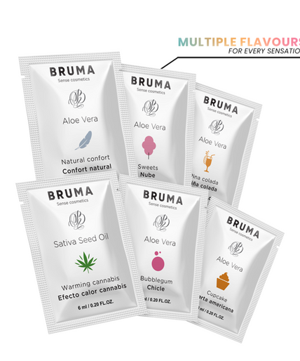 BRUMA - SATIVA ZAADOLIE GLIJGEL VERWARMEND CANNABIS SMAAK 6 ML