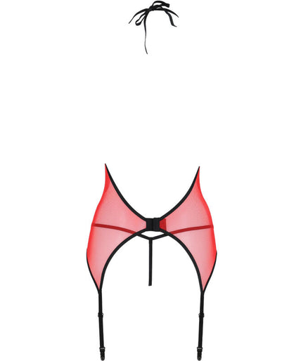 PASSION - PEONIA CORSET EROTIC LINE ROOD S/M