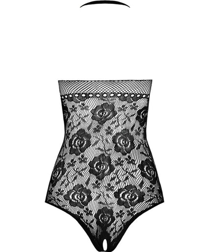 PASSION - BS094 ZWARTE BODYSTOCKING ONE SIZE