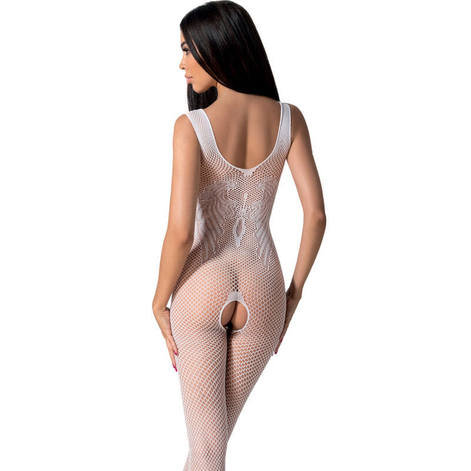 Passion – Bs098 White Bodystocking One Size