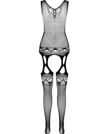 PASSION - BS099 ZWART BODYSTOCKING ONE SIZE