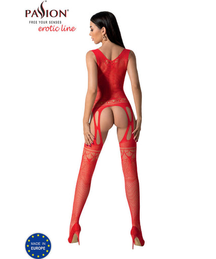 PASSION - BS099 RODE BODYSTOCKING EEN MAAT