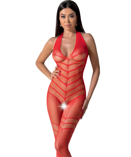 PASSION - BS100 BODYSTOCKING ROOD EEN MAAT