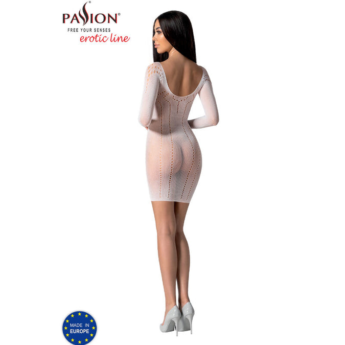 Passie – Bs101 Witte Bodystocking One Size