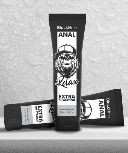 BLACK HOLE - WATERBASIS GEL ANALE DILATATIE 150 ML