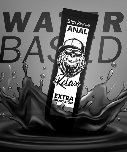 BLACK HOLE - WATERBASIS GEL ANALE VERWIJDING 250 ML