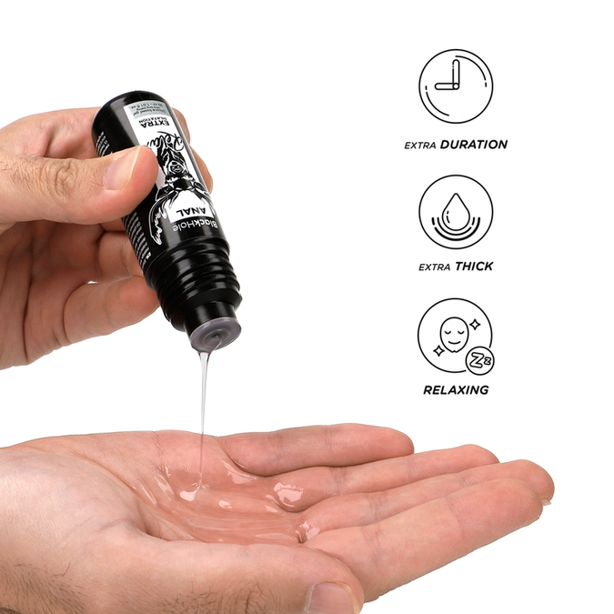 BLACK HOLE - GEL OP SILICONENBASIS ANALE VERWIJDING 30 ML