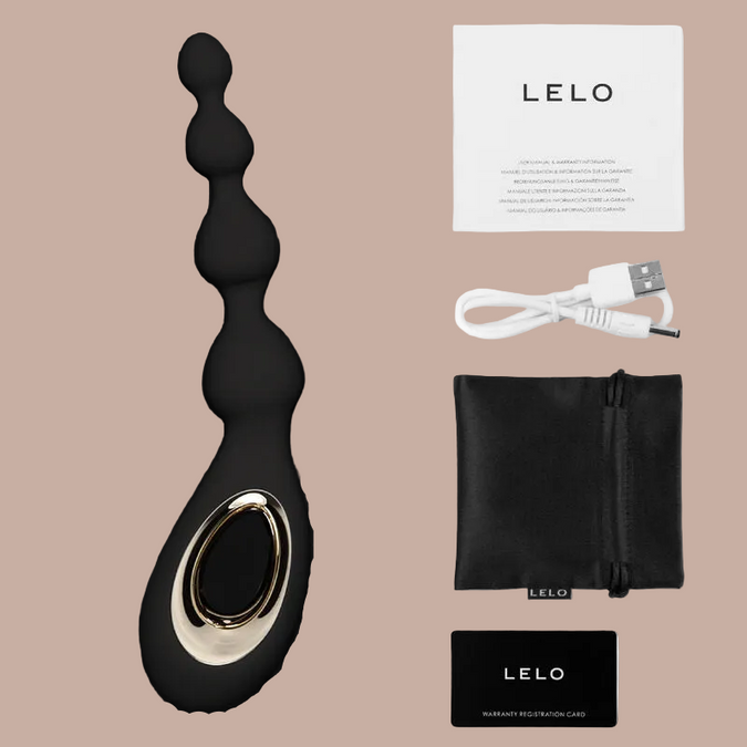 LELO – SORAYA BEADS – Zwart - door Pleasurements