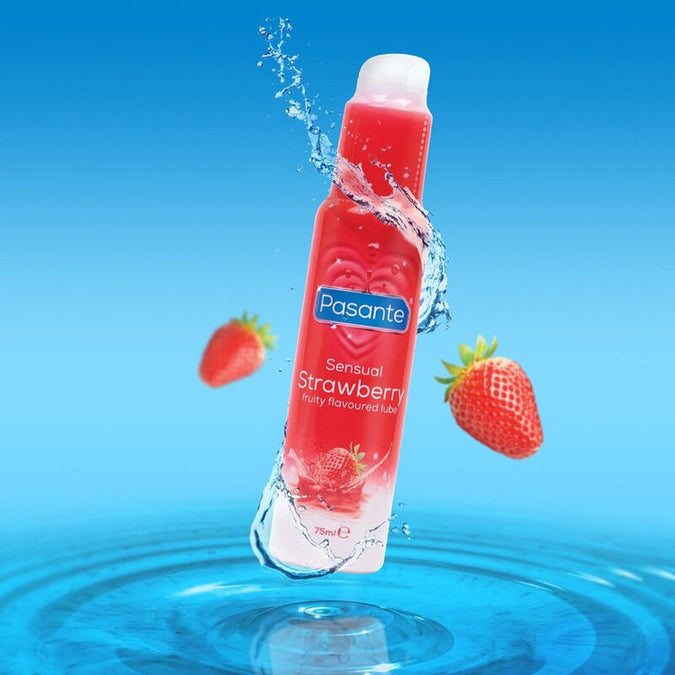 Pasante – Glijmiddel Smaak Aardbei 75 Ml
