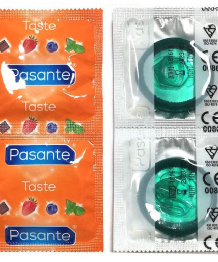 Pasante – Condooms Smaak Munt Zak 144 Stuks