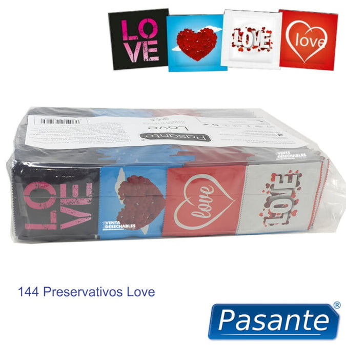 Pasante – Condoms Love Bag 144 Units