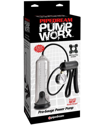 PUMP WORX - PRO-GAUGE POWER PUMP TRANSPARANT