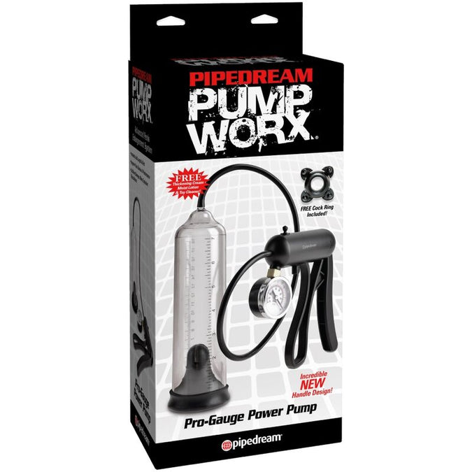 PUMP WORX - PRO-GAUGE POWER PUMP TRANSPARANT