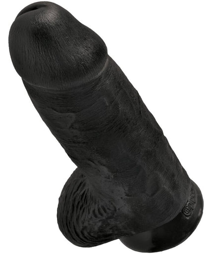 KING COCK - CHUBBY REALISTIC PENIS 23 CM BLACK