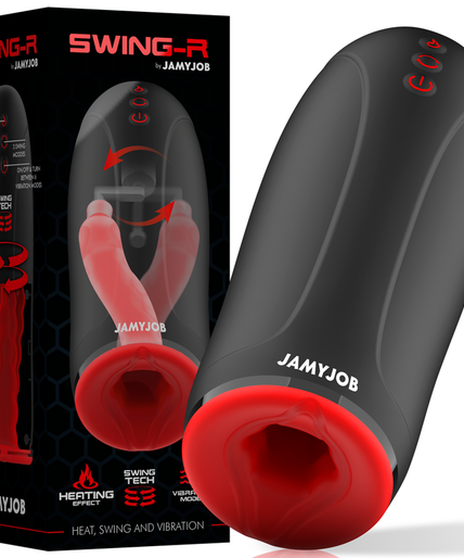JAMYJOB - SWING-R HEATING EFFECT, SWING TECH AND VIBRATION MASTURBATOR