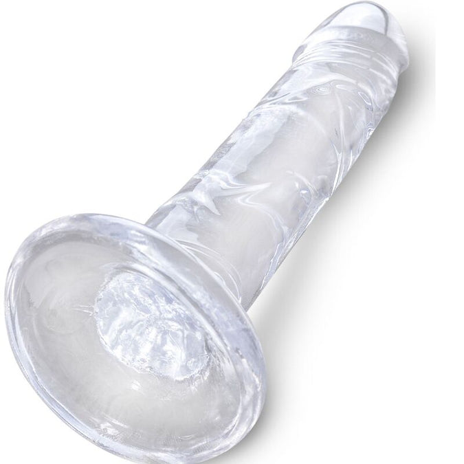 Pleasurements – King Cock – Clear Realistic Penis Transparent 15.5 Cm