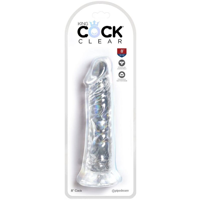 Pleasurements – King Cock – Transparante Realistische Penis 19,7 cm