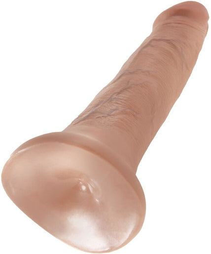 KING COCK - REALISTIC PENIS 12 CM CARAMEL