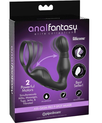 Anal Fantasy Elite – Ass-Gasm Pro P-Spot Milker Vibrating Prostate Massager