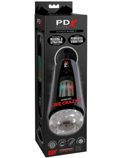 PDX ELITE - STROKER ULTIMATE MILKER 2 ROTATING & VIBRATOR