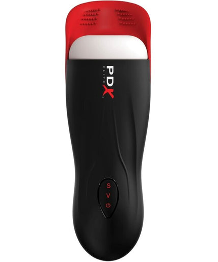 PDX ELITE - STROKER FAP-O-MATIC PRO WITH TESTICLE BASE