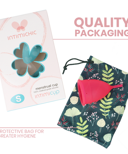 INTIMICHIC - MENSTRUATIECUP MEDISCHE SILICONEN - MAAT S