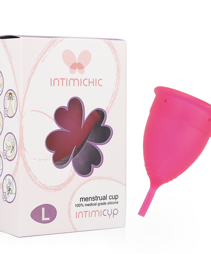 INTIMICHIC - MENSTRUATIECUP MEDISCHE SILICONEN - MAAT L