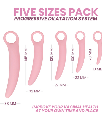 INTIMICHIC - SILICONE DILATOR 5 PIECES SET