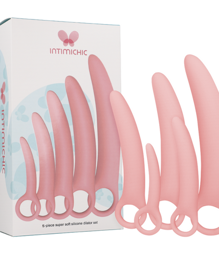 INTIMICHIC - SILICONE DILATOR 5 PIECES SET