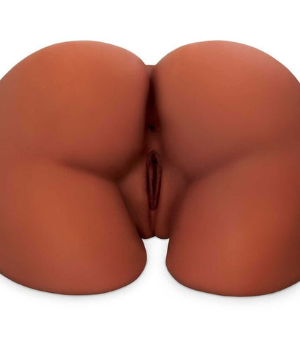 PDX PLUS - PERFECT ASS XL DOUBLE ENTRY BROWN MASTURBATOR