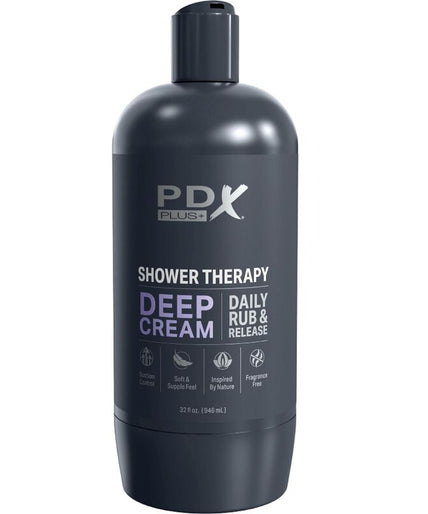 PDX PLUS - STROKER MASTURBATOR DISCREET DEEP CREAM SHAMPOO BOTTLE DESIGN